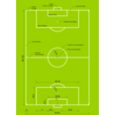 download Campo Da Calcio Con Misure E Descrizione clipart image with 315 hue color