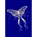 download Light Moth clipart image with 0 hue color