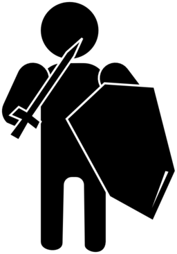 Silhouette Soldier