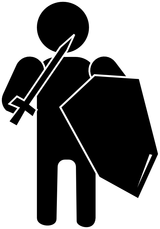 Silhouette Soldier