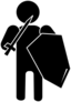 Silhouette Soldier