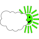 download Sun clipart image with 45 hue color