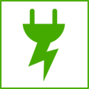 download Eco Green Energy Icon clipart image with 0 hue color