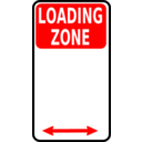 Sign Loading Zone