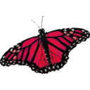 download Danaus Plexippus clipart image with 315 hue color