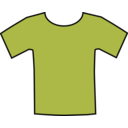 download Greenteeshirt clipart image with 315 hue color