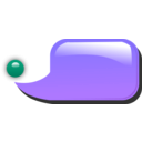 download Chat Icon clipart image with 45 hue color