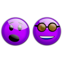 download Smiley 2 clipart image with 225 hue color