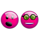 download Smiley 2 clipart image with 270 hue color