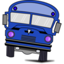 download Autobus clipart image with 225 hue color