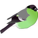 download Eurasian Bullfinch clipart image with 90 hue color