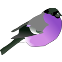 download Eurasian Bullfinch clipart image with 270 hue color