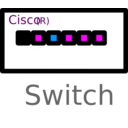 download Switch Labelled clipart image with 180 hue color
