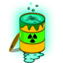 download Toxic Nuclear Barrel clipart image with 45 hue color