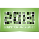 download 2013 Happy New Year clipart image with 45 hue color