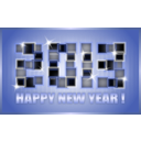 download 2013 Happy New Year clipart image with 180 hue color