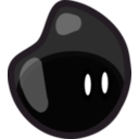 download Black Jelly clipart image with 45 hue color