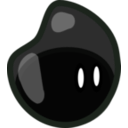 download Black Jelly clipart image with 225 hue color