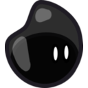 download Black Jelly clipart image with 0 hue color