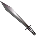 download Sword clipart image with 90 hue color