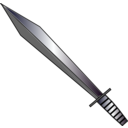 download Sword clipart image with 0 hue color