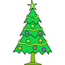 download Sapin 02 Xmas clipart image with 45 hue color
