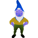 download Garden Gnome clipart image with 225 hue color