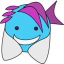 download Fish clipart image with 135 hue color