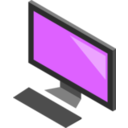 download Simple Pc clipart image with 90 hue color