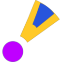 download Exclambiano clipart image with 225 hue color