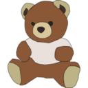 download Teddy Bear clipart image with 0 hue color