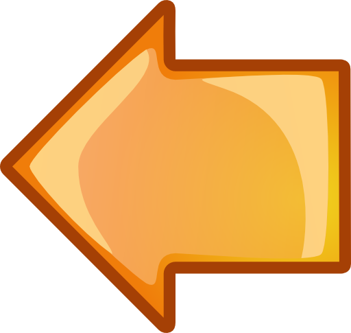 Arrow Orange Left