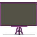 download Chalkboard clipart image with 270 hue color