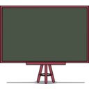 download Chalkboard clipart image with 315 hue color