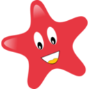 download Star clipart image with 45 hue color