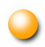 Kugel Orange 1