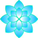 download Flower clipart image with 135 hue color