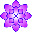 download Flower clipart image with 225 hue color