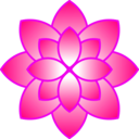 download Flower clipart image with 270 hue color