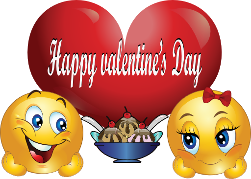 Happy Valentine Smiley Emoticon