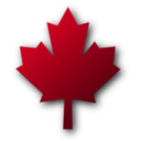 download Maple Leaf clipart image with 0 hue color