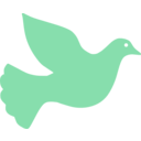 download Dove clipart image with 315 hue color