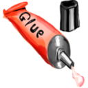 download Glue clipart image with 315 hue color