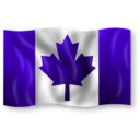 download Canadian Flag 8 clipart image with 270 hue color
