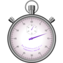 download Stopwatch clipart image with 270 hue color