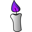 download Vela Candle clipart image with 225 hue color