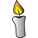 download Vela Candle clipart image with 0 hue color