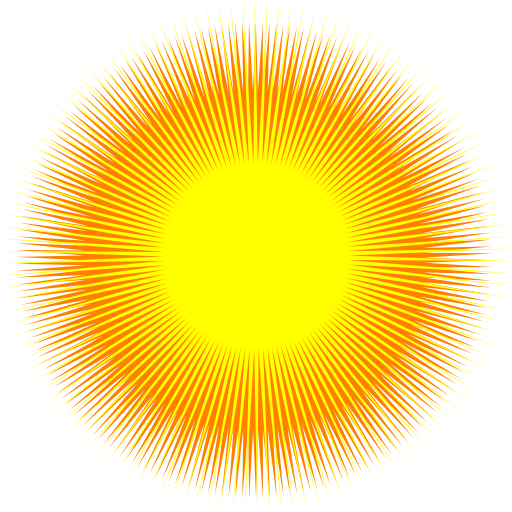 Sun Abstract Design