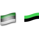 download Clickable Estonia Flag clipart image with 270 hue color