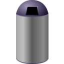 download Trash Can clipart image with 45 hue color